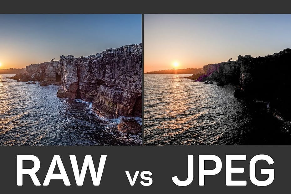 raw v jpeg